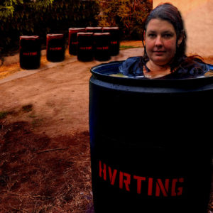 Extreme Haunt Immersive Horror HVRTING Pam Barrel Waterboarding Barrel Soak Suffocation Drowning